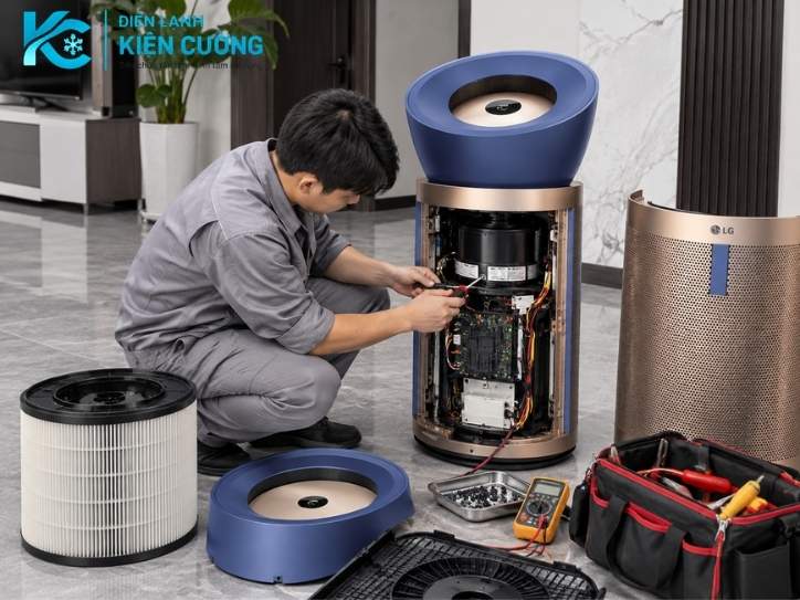 Dịch vụ sửa máy lọc không khi LG tại Hà Nội mọi hư hỏng