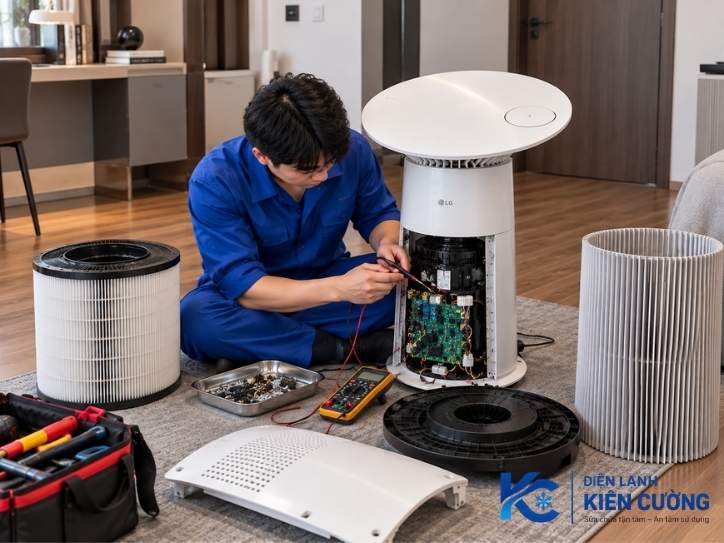Sửa chữa máy lọc không khí LG tại Hà Nội uy tín hàng đầu