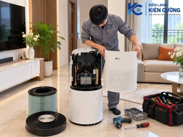 Sửa máy lọc không khí LG tại Hà Nội thợ giỏi